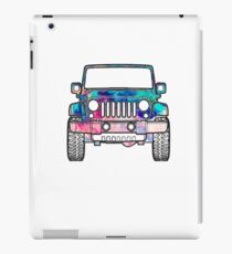 Vinilo o funda para iPad Jeep Acuarela