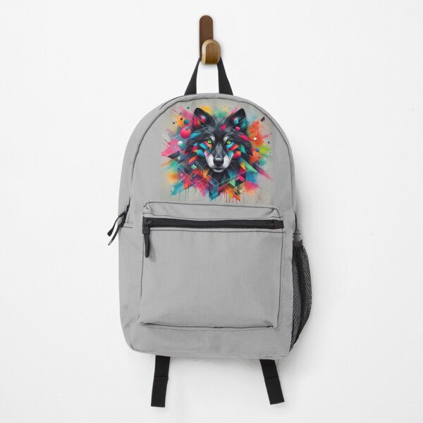 Item preview, Colorful wolf  designed and sold by Laimiboz-art.