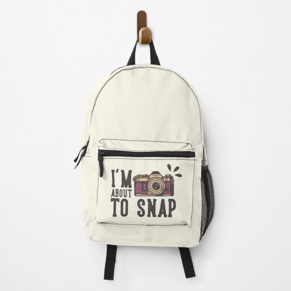Item preview, I'm About to Snap - Quirky Photographer's Vintage Camera Design designed and sold by RuyaFab.