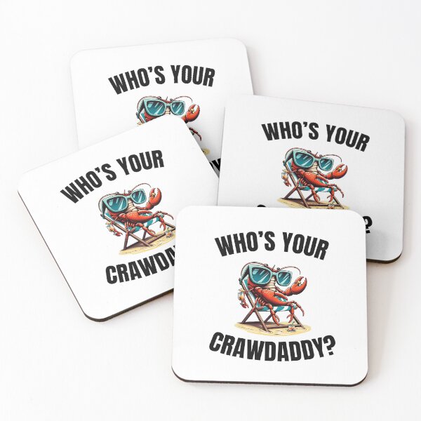 Item preview, Who's Your Crawdaddy? Funny Gifts designed and sold by Klaudia Kruk.