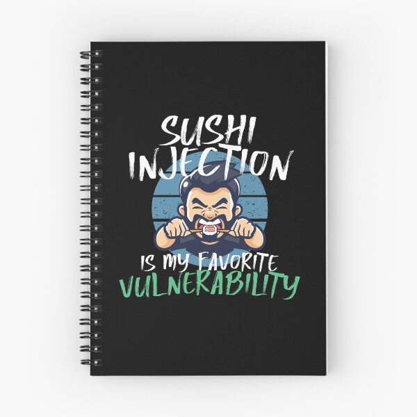 Item preview, Sushi Injection Vulnerability | Cybersecurity | Pentester | Hacker designed and sold by Vennquality.