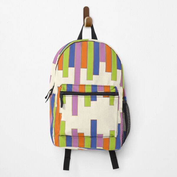Item preview, Blue, Orange, Purple, Green and Cream Rectangles designed and sold by LAEC-Shop.