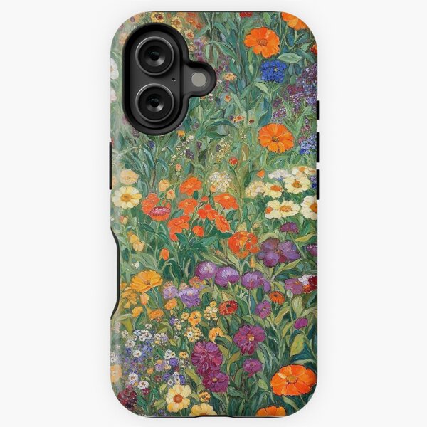 Aperçu de l'œuvre Fleurs de Gustav Klimt créée et vendue par maniacfitness.