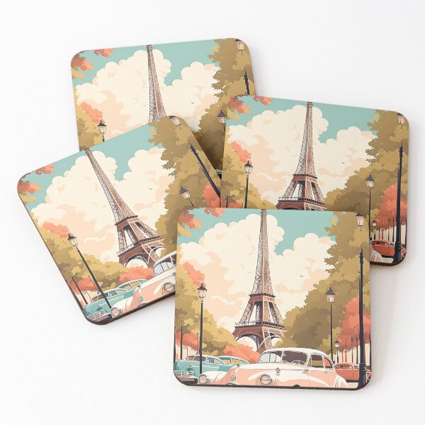 Item preview, Paris  vintage poster designed and sold by paulrommer.