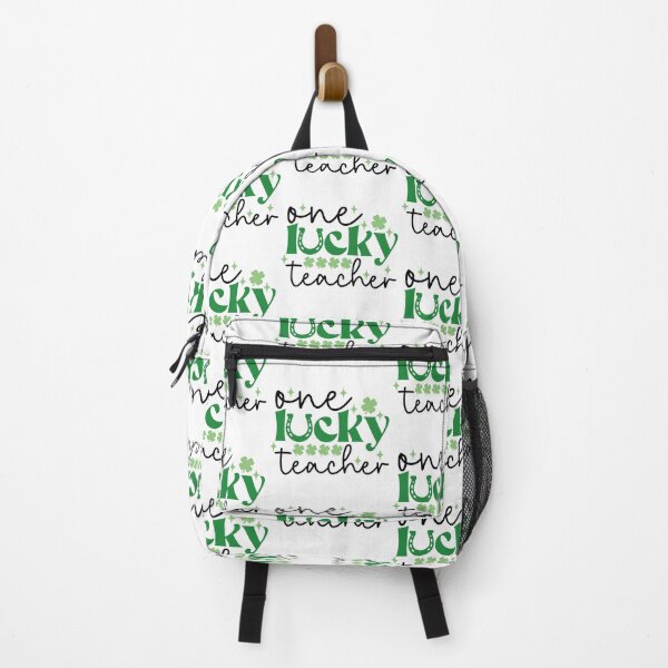 Item preview, One Lucky Teacher Green Shamrock,St Patricks Day designed and sold by BotunPeony.