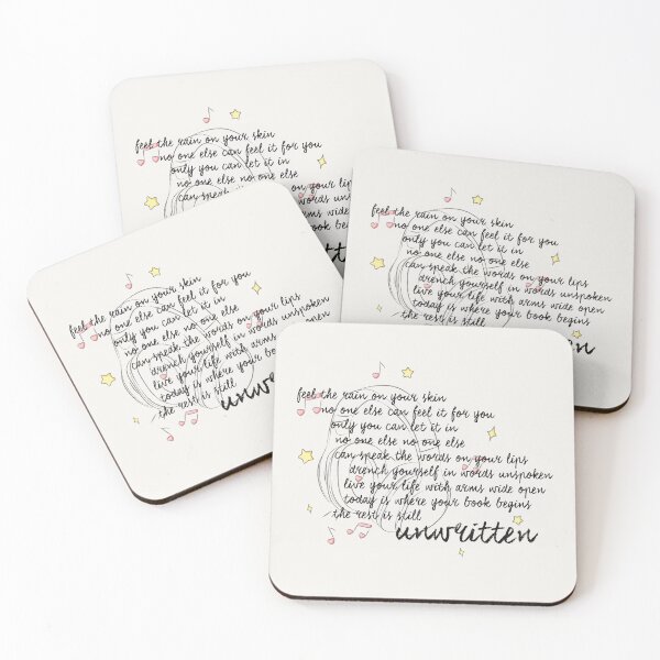 Item preview, unwritten | anyone but you designed and sold by Pinu92.