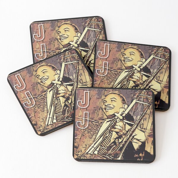 Item preview, JJ Johnson designed and sold by Corry Bros Jazz Stuff Shop.