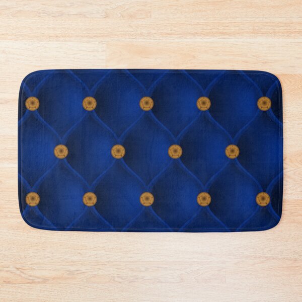 Item preview, Studded blue furniture velvet designed and sold by CutieBlue.