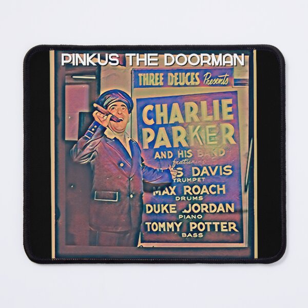 Item preview, Pinkus designed and sold by Corry Bros Jazz Stuff Shop.