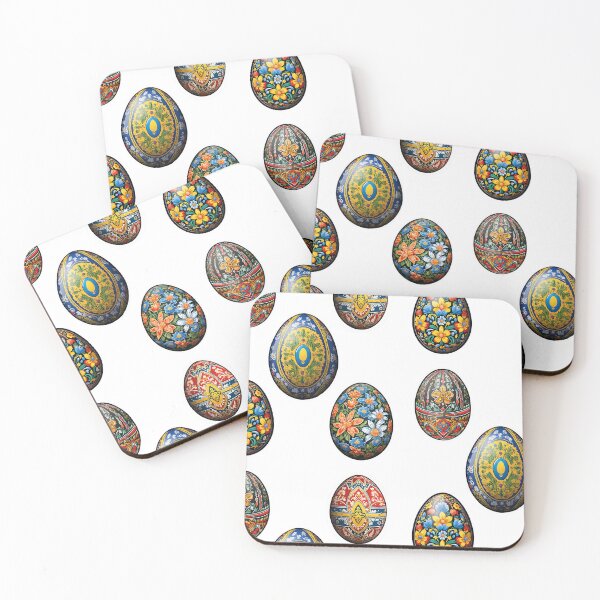 Artikelvorschau, Pysanky slawisches Muster ukrainisches Osterei entworfen und verkauft von CyberArtistOne.