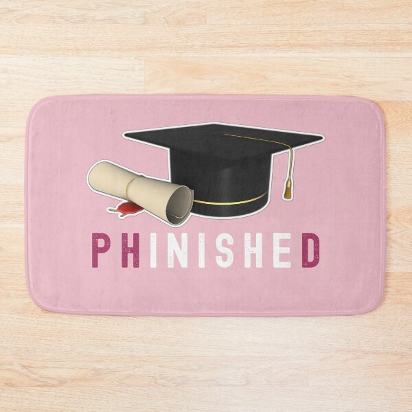 Item preview, PhD gift for women - pink celebration of graduation from university 2024 for women designed and sold by Lady-Frost.