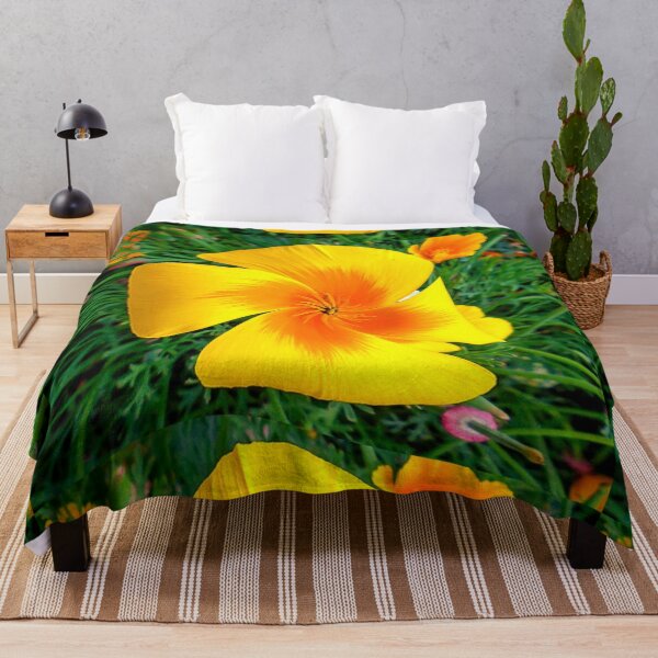 Item preview, Orange Floral Pattern designed and sold by Patternflower.
