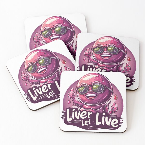 Item preview, Liver Let Live - Liver Puns designed and sold by Liseri.