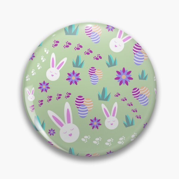 Item preview, Conejo de Pascua - Verde designed and sold by SquareKeyStudio.