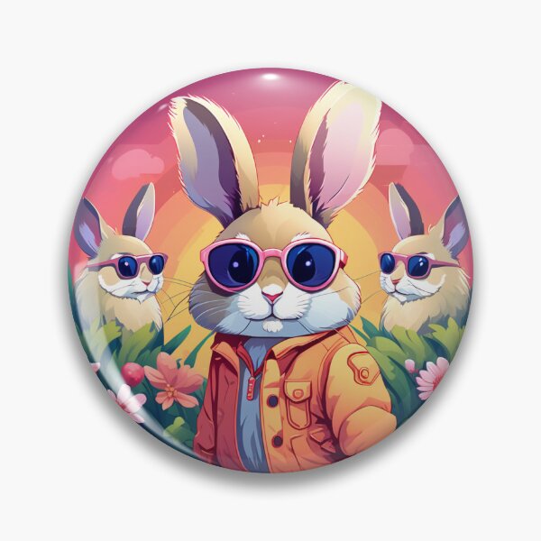 Item preview, RABBITS designed and sold by AmazingBackDrop.