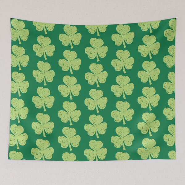 Item preview, Green Crayon Shamrock for St Patricks Day designed and sold by ellenhenry.
