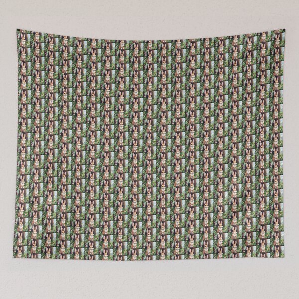 Item preview, CUTTY RABBIT designed and sold by AmazingBackDrop.