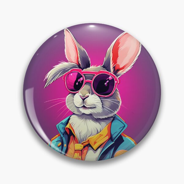 Item preview, COOL RABBIT designed and sold by AmazingBackDrop.