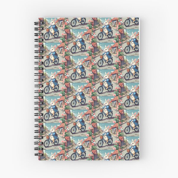 Item preview, RABBIT & BICYCLE designed and sold by AmazingBackDrop.