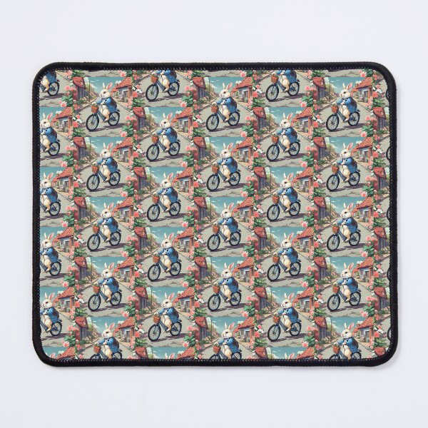 Item preview, RABBIT & BICYCLE designed and sold by AmazingBackDrop.
