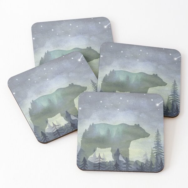 Item preview, Cute Black Bear Art Gifts For Bear Lovers and Nature Lovers  designed and sold by Cuteanimalgifts.