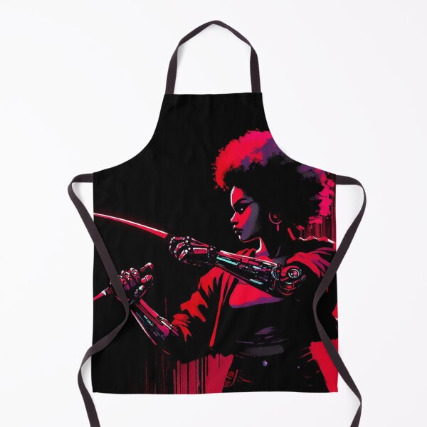 Item preview, Cyberpunk Afro-American Girl designed and sold by RESToRAPTOR.