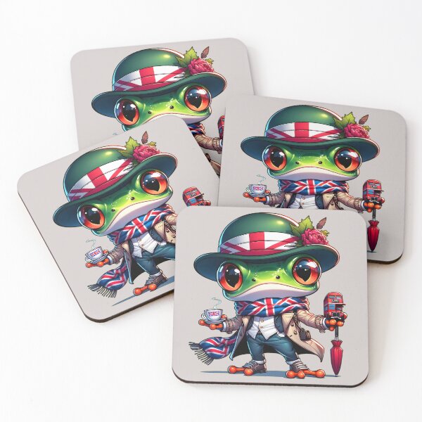 Item preview, Dapper London Frog: A Gentleman's Day Out designed and sold by Kwanbaba21.