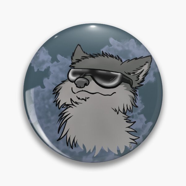 Item preview, Silver wolf designed and sold by Rika Hatchshiba.