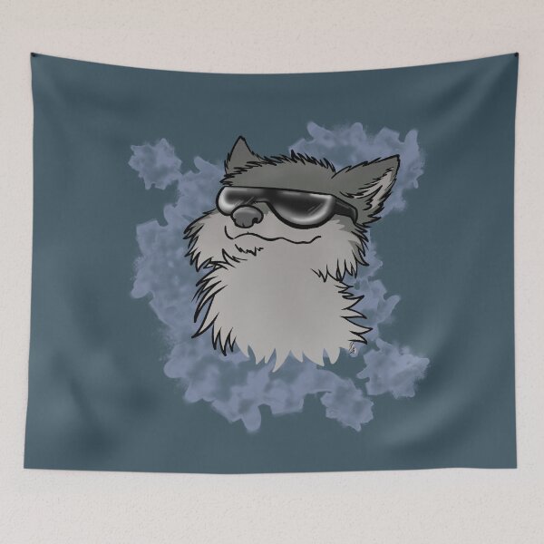 Item preview, Silver wolf designed and sold by Rika Hatchshiba.
