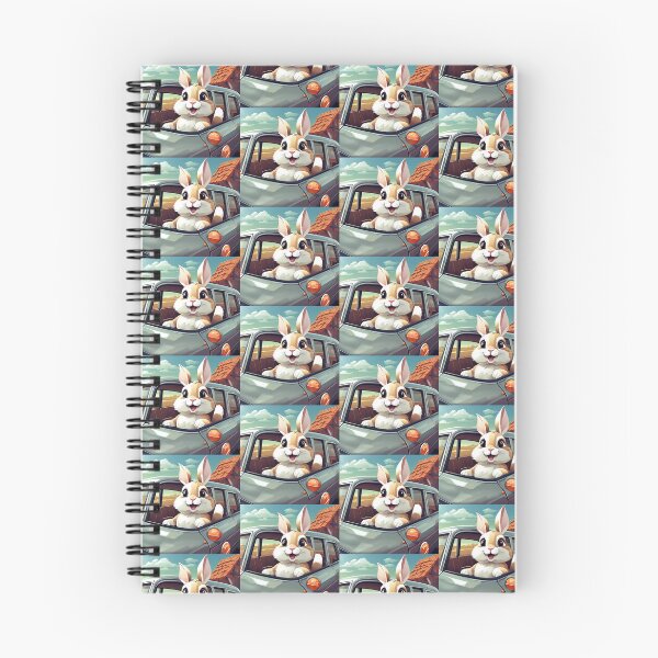 Item preview, RABBIT & CAR designed and sold by AmazingBackDrop.