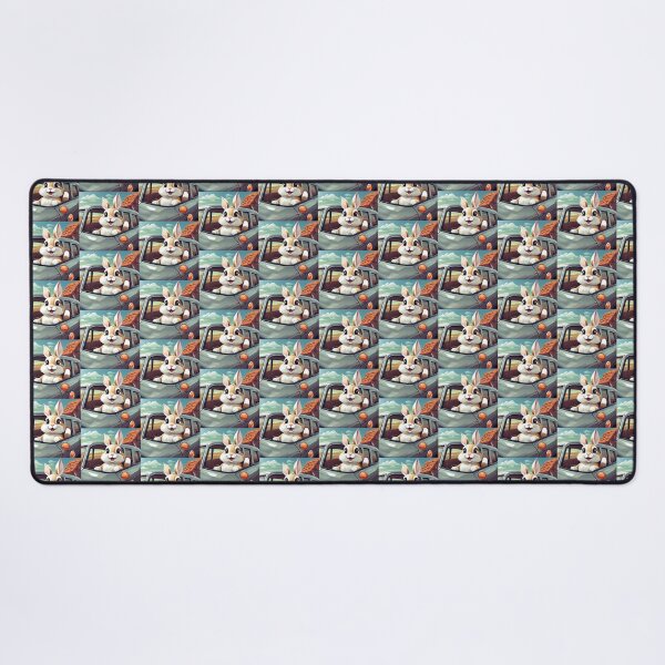 Item preview, RABBIT & CAR designed and sold by AmazingBackDrop.