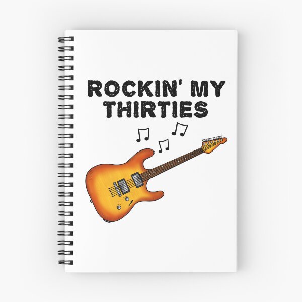 Artikelvorschau, Rockin' My Thirties – E-Gitarrenspieler – 30. Geburtstag entworfen und verkauft von doodlerob.