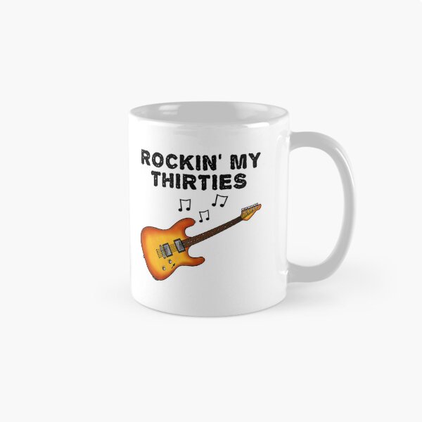 Artikelvorschau, Rockin' My Thirties – E-Gitarrenspieler – 30. Geburtstag entworfen und verkauft von doodlerob.