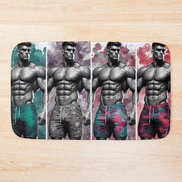 Item preview, Swimming collection: Floral Physique designed and sold by BoyFriendAI.