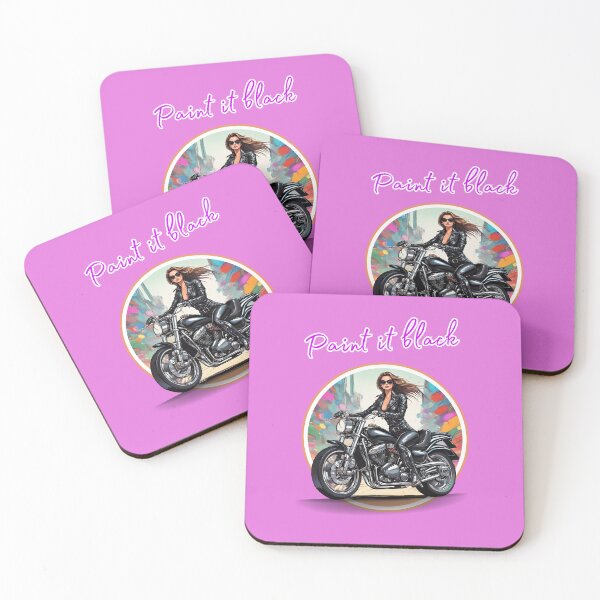 Item preview, Paint it black biker style  designed and sold by SeeingBeyond.