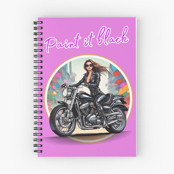 Aperçu de l'œuvre Peignez-le en noir à la manière d'un motard créée et vendue par SeeingBeyond.