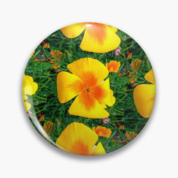 Item preview, Orange Floral Pattern designed and sold by Patternflower.