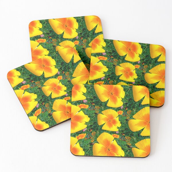 Aperçu de l'œuvre Motif floral orange créée et vendue par Patternflower.