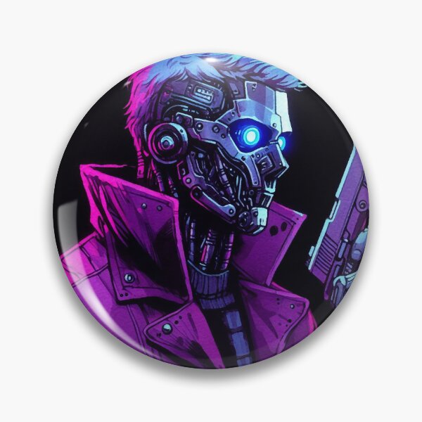 Item preview, Cyberpunk Android with Gun designed and sold by RESToRAPTOR.