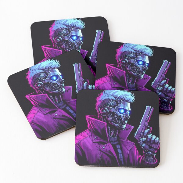 Item preview, Cyberpunk Android with Gun designed and sold by RESToRAPTOR.