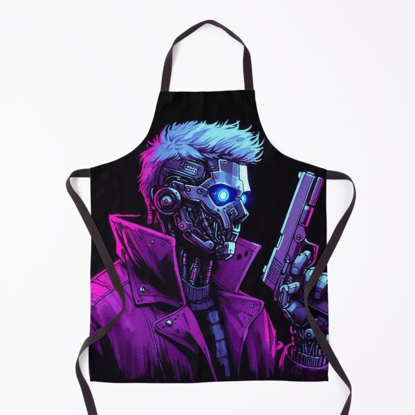 Item preview, Cyberpunk Android with Gun designed and sold by RESToRAPTOR.