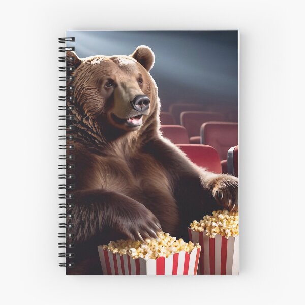 Artikelvorschau, Bär im Kino entworfen und verkauft von M-Y-A-R-T-.