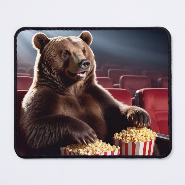 Artikelvorschau, Bär im Kino entworfen und verkauft von M-Y-A-R-T-.