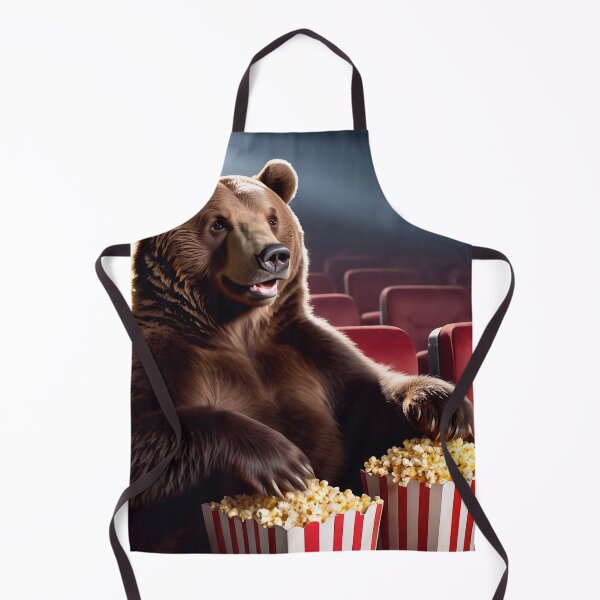 Item preview, Bear at the cinema designed and sold by M-Y-A-R-T-.