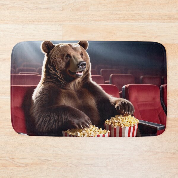 Item preview, Bear at the cinema designed and sold by M-Y-A-R-T-.