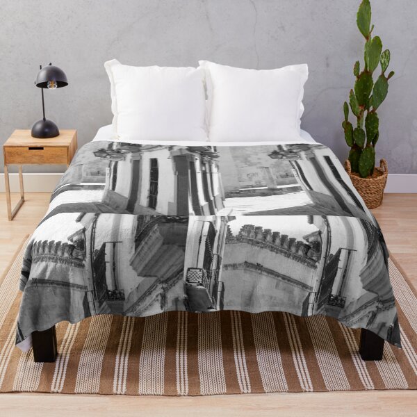 Item preview, Narrow Oldtown Passage Cordoba Black and White Vertical designed and sold by eddiebarronshop.