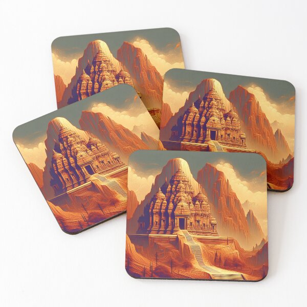 Item preview, Mountain Temple designed and sold by RW Art Prints.