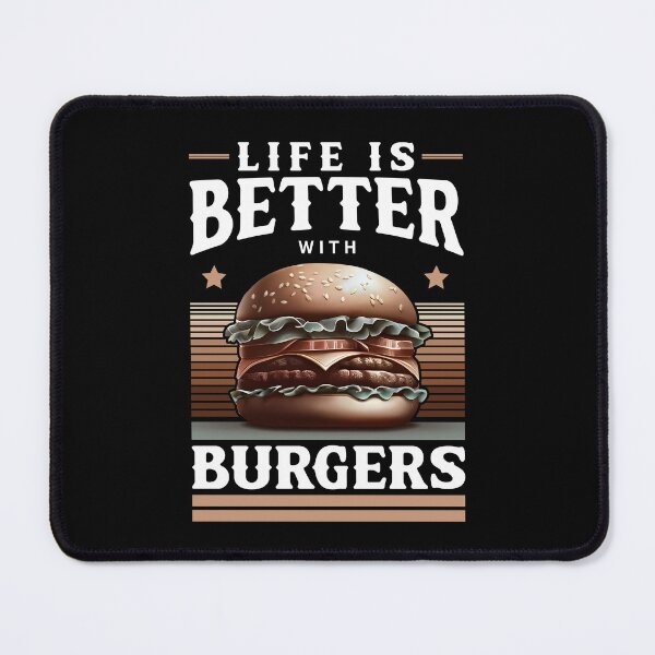 Item preview, Life Is Better With Burgers – Fast Food Grill Lover designed and sold by Infinitee8hirts.