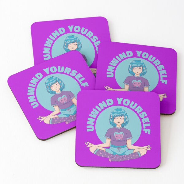 Item preview, Young smiling girl meditating in Lotus position. designed and sold by cristina1001.
