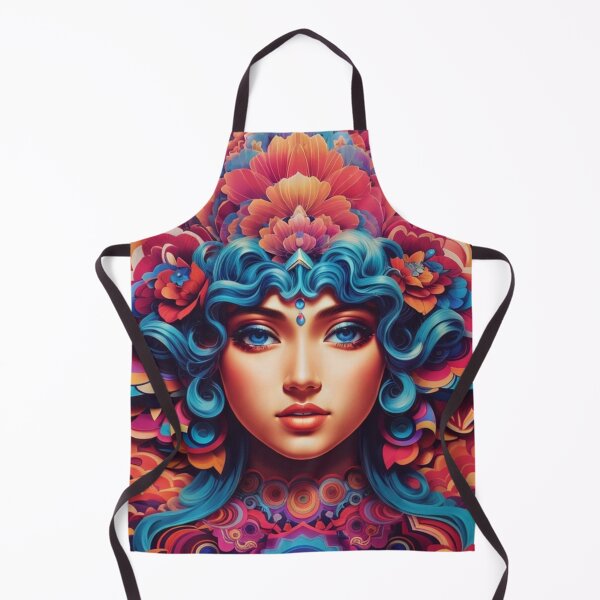 Item preview, Psychedelic Girl Desing designed and sold by Becooldesing.